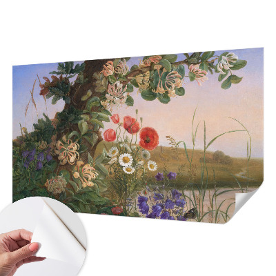 Papel de parede para criança Idílio floral