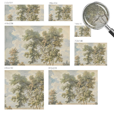 Autocolante de parede fotográfico Natureza romântica