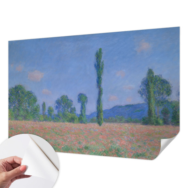 Papel de parede autocolante com estampa inspirada na natureza