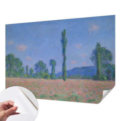 Papel de parede autocolante com estampa inspirada na natureza