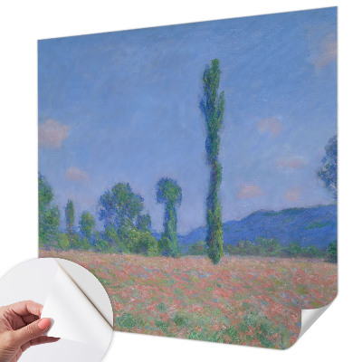 Papel de parede autocolante com estampa inspirada na natureza