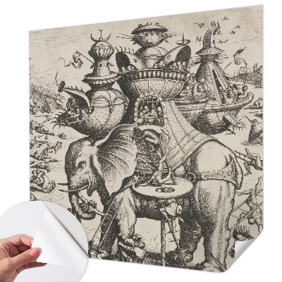 Papel de parede infantil com estampa 