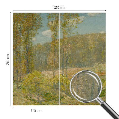 Papel de parede 3D Paisagem florestal