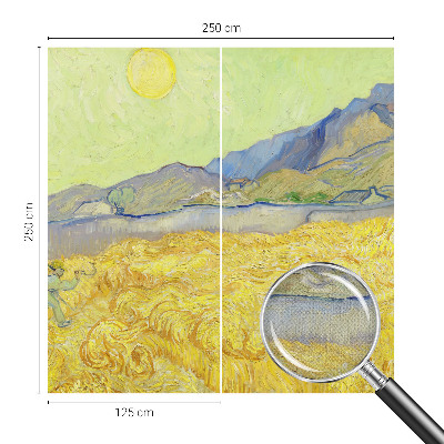 Papel de parede autocolante para quarto Campo de trigo