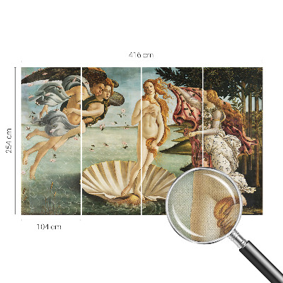 Papel de parede autocolante O Nascimento de Vênus