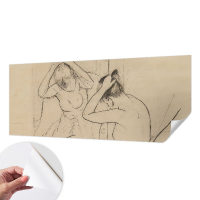Autocolante de parede fotográfico com design de elegância artística