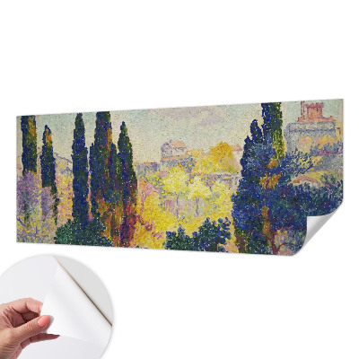 Papel de parede autocolante para sala Paisagens impressionistas