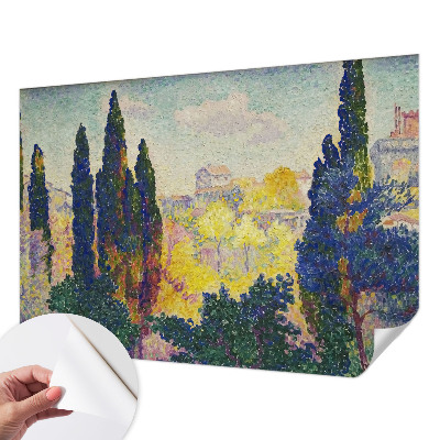 Papel de parede autocolante para sala Paisagens impressionistas
