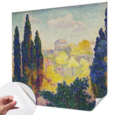 Papel de parede autocolante para sala Paisagens impressionistas