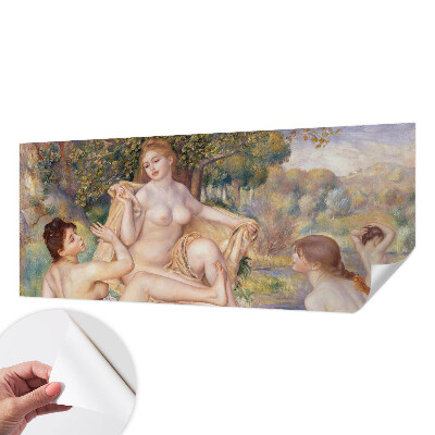 Papel de parede autocolante para quarto com mulheres descansando