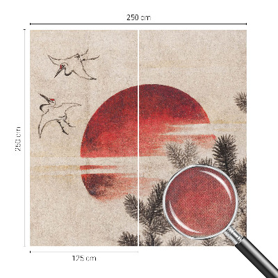 Papel de parede autocolante Floresta Leste