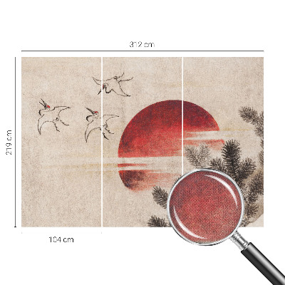 Papel de parede autocolante Floresta Leste