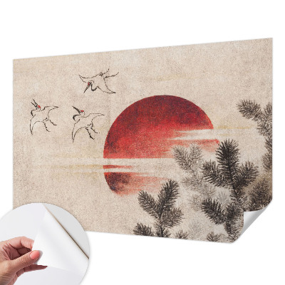 Papel de parede autocolante com estampa Floresta Leste