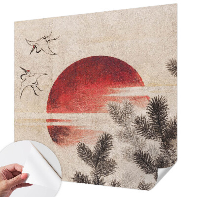 Papel de parede autocolante com estampa Floresta Leste