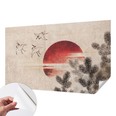 Papel de parede autocolante com estampa Floresta Leste