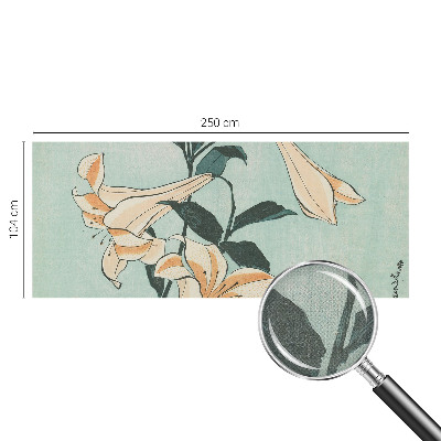 Papel de parede 3D Lírios delicados