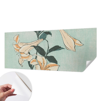 Papel de parede 3D Lírios delicados