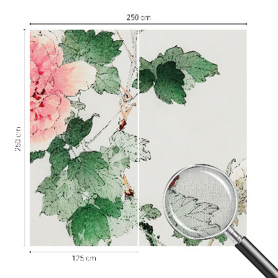 Papel de parede autocolante Sutileza floral