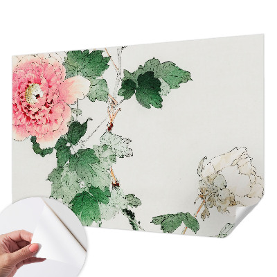 Papel de parede autocolante Sutileza floral