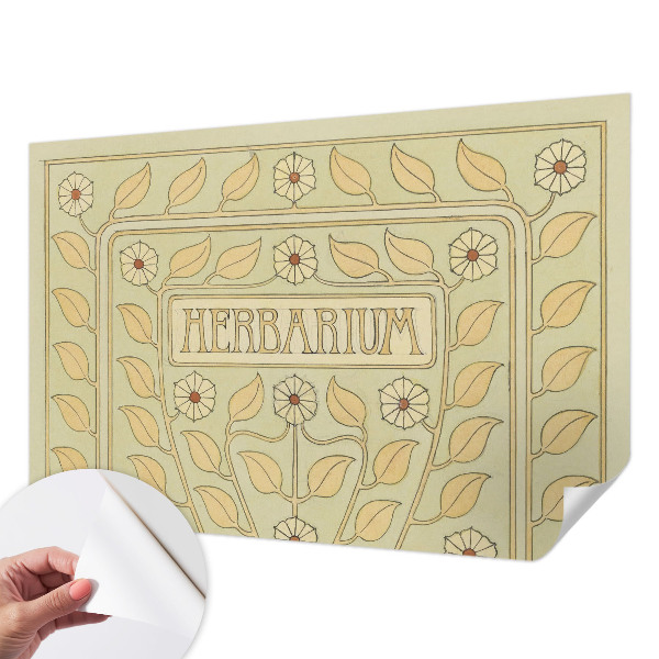 Papel de parede 3D Ornamento de planta