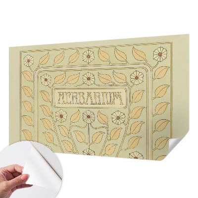Papel de parede 3D Ornamento de planta