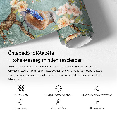 Papel de parede para criança oásis tropical