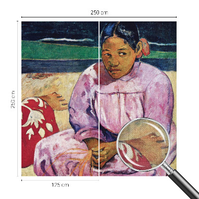 Papel de parede infantil Cena de praia