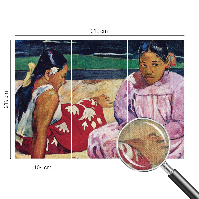 Papel de parede infantil Cena de praia