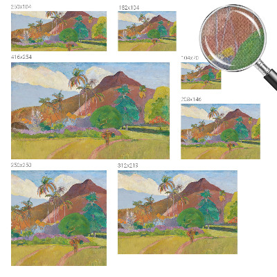 Papel de parede autocolante para sala Natureza exótica