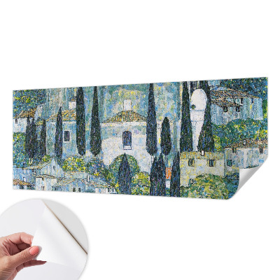 Papel de parede autocolante para quarto Casas de cipreste