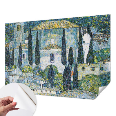Papel de parede autocolante para quarto Casas de cipreste