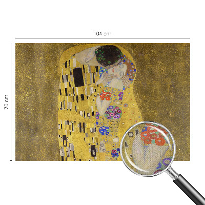 Papel de parede para criança Casal Art Nouveau