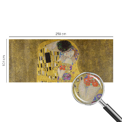 Papel de parede para criança com padrão Art Nouveau elegante para casal