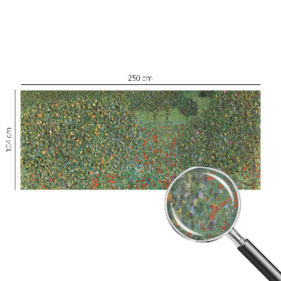 Papel de parede infantil Prado florido