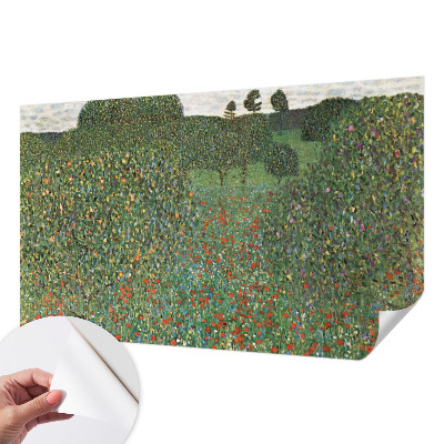 Papel de parede infantil Prado florido