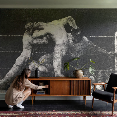 Autocolante de parede fotográfico Duelo de boxeadores