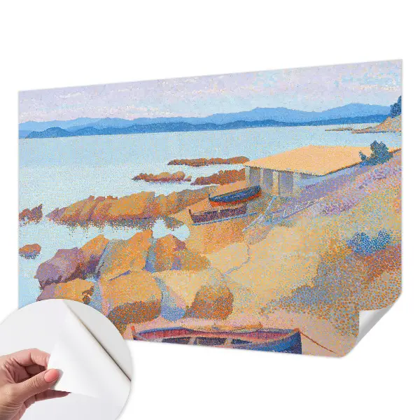 Papel de parede para criança com estampa vista para o mar