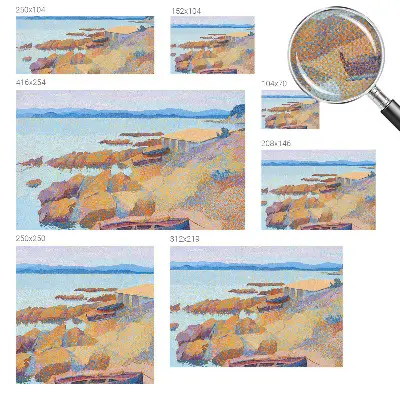 Papel de parede para criança com estampa vista para o mar