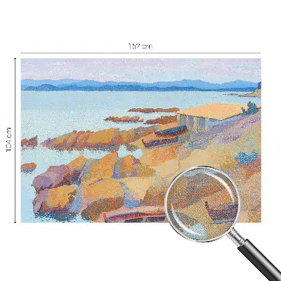 Papel de parede para criança com estampa vista para o mar