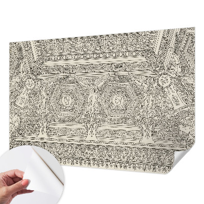 Papel de parede infantil Ornamento clássico