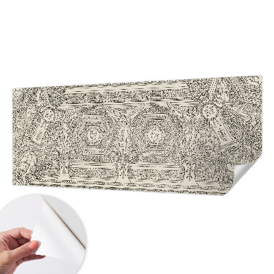 Papel de parede infantil Ornamento clássico
