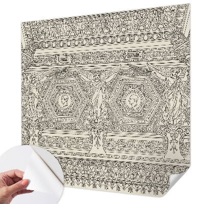 Papel de parede infantil Ornamento clássico