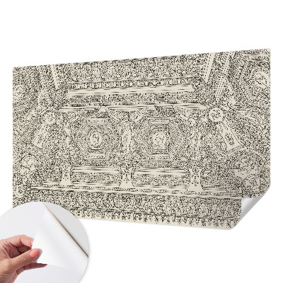 Papel de parede infantil Ornamento clássico