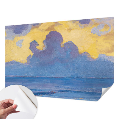 Papel de parede infantil Paisagem de nuvens
