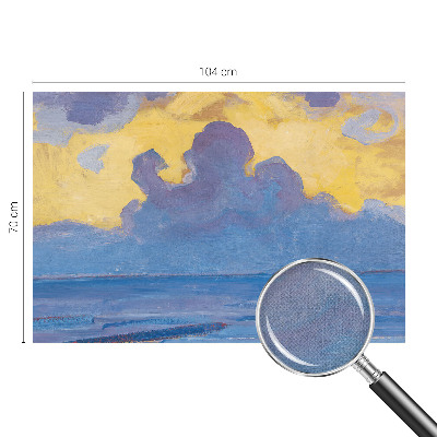 Papel de parede infantil Paisagem de nuvens