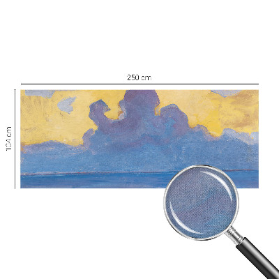 Papel de parede infantil Paisagem de nuvens