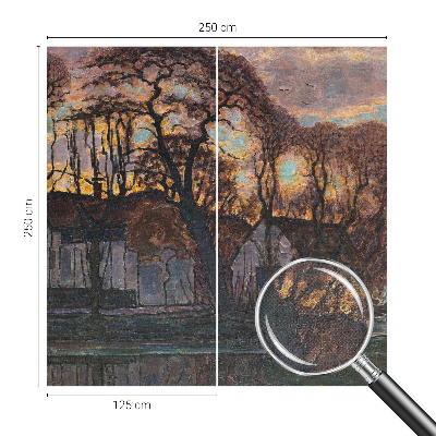 Papel de parede para criança Paisagem noturna
