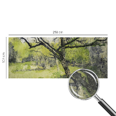 Papel de parede autocolante para sala Parque da primavera