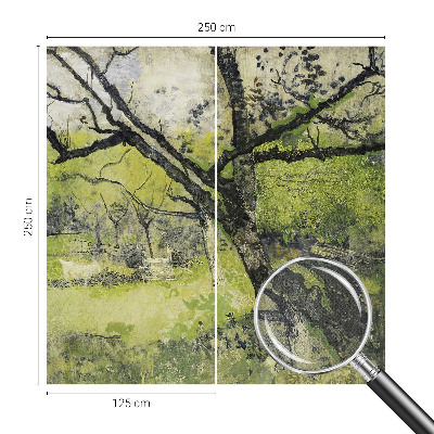 Papel de parede autocolante para sala com padrão 