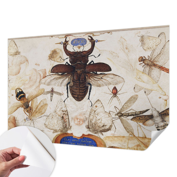 Papel de parede autocolante para quarto Harmonia natural